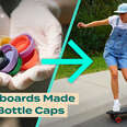 How This Company Makes Skateboards From Bottle Caps