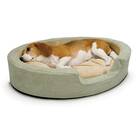 Best heated dog bed: K&H Pet Heated Thermo Snuggly Sleeper Dog Bed 