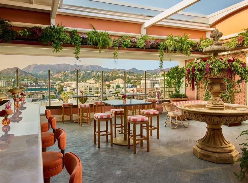 Merois Rooftop Restaurant in West Hollywood