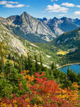 Water Cascades Down the Mountains in This Breathtaking National Park