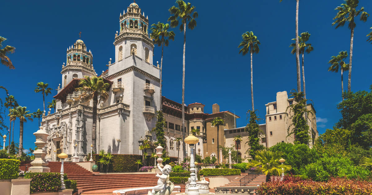 hearst castle exterior