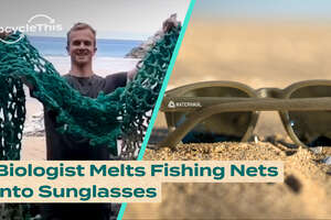 Startup Turns “Ghost Gear” Into Sustainable Sunglasses