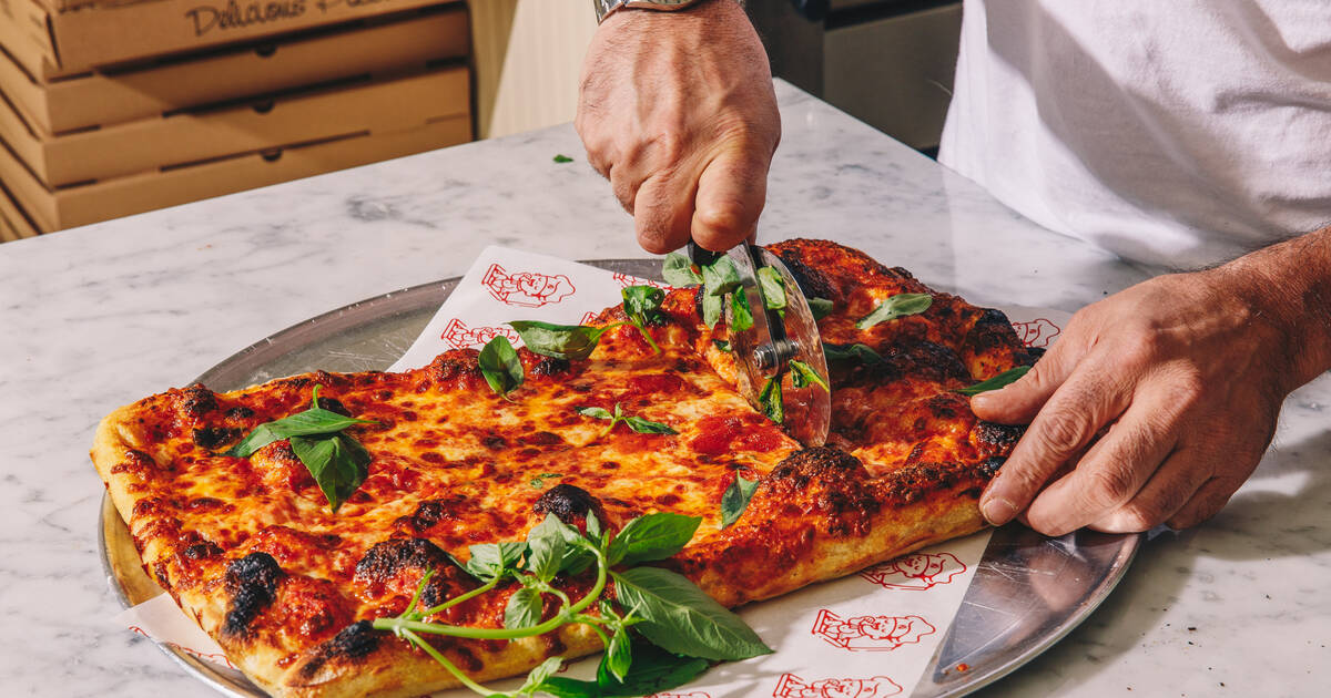 Homemade Pizza Dough and New York Pizza -Cold Ferment- Sip and feast