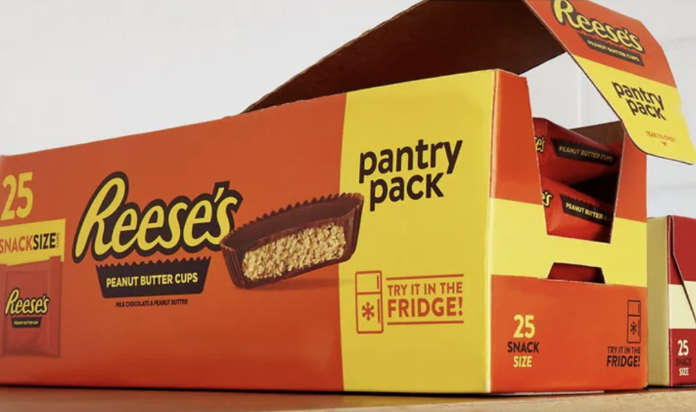 Reese's Debuts Pantry Pack with 25 SnackSized Peanut Butter Cup Packs