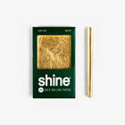 Shine 24k Gold King Size Rolling Papers, 6 Sheet Pack