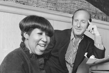clive davis and aretha franklin, clive davis in clive davis music of our lives