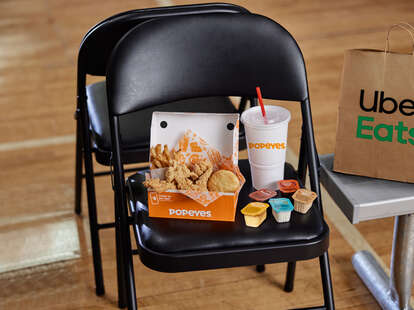 Popeyes Uber Eats Team Up for NBA Finals Food Promotion Thrillist