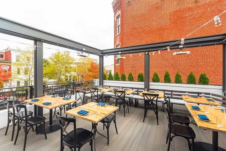 Inside Alfresco, Adams Morgan's Sunny New American Bistro - Eater DC