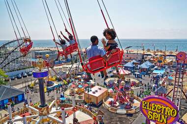 Luna Park aerial view