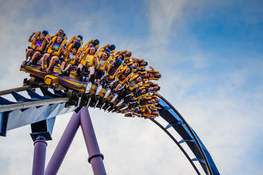 Medusa roller coaster at Six Flags Great Adventure