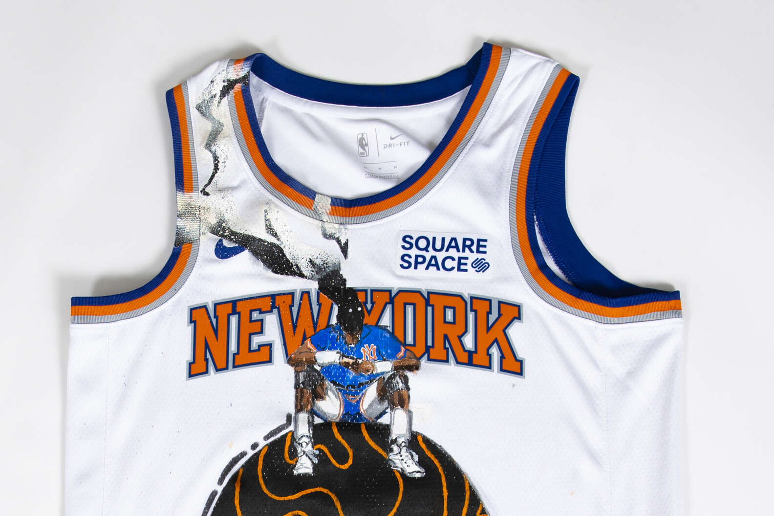 New York Knicks & Squarespace Custom Jersey Virtual Auction Information -  Thrillist