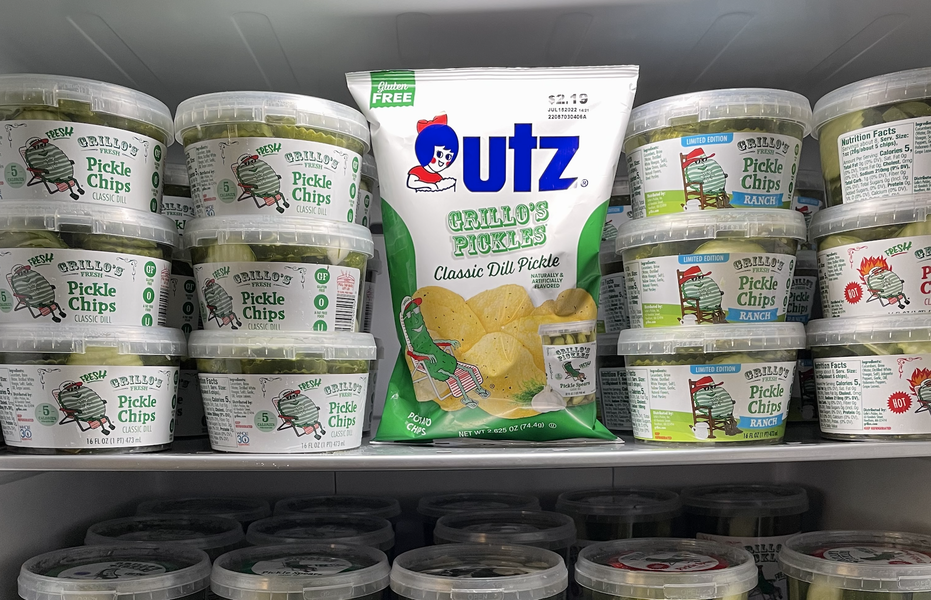 Utz and Grillo's Pickles Are Making Pickle Chips Together Thrillist