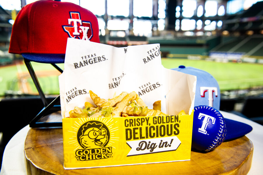 Brisket Egg Rolls & Alligator Corn Dogs Highlight Texas Rangers