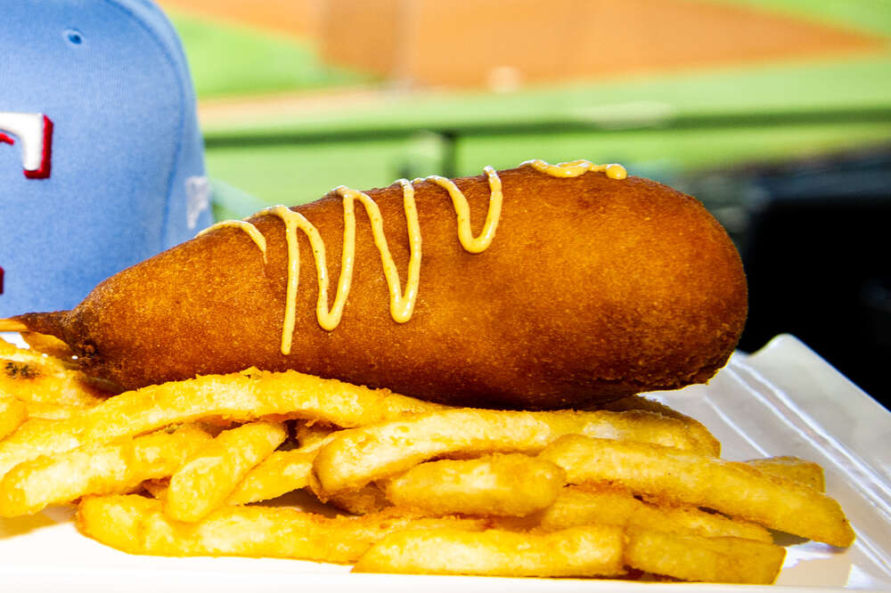 Brisket Egg Rolls & Alligator Corn Dogs Highlight Texas Rangers