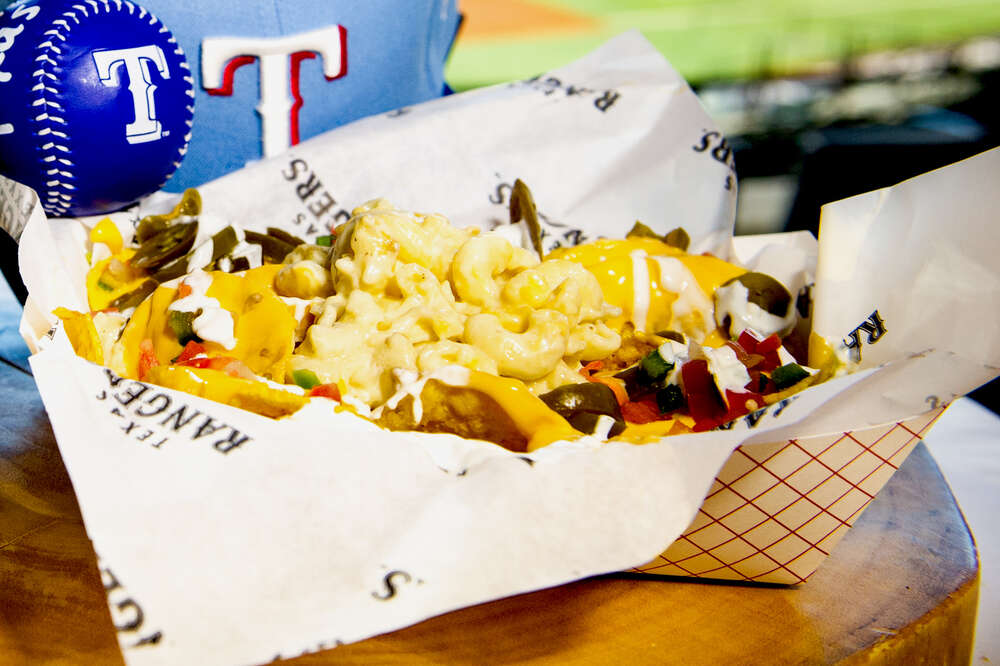 Texas Rangers Food Options at Globe Life Field