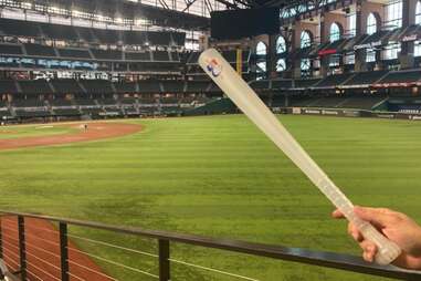 Two-Foot-Long Hot Dog, Beer Bats & Baseball At This MLB Field In Texas