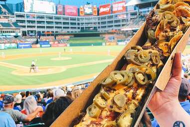 Stacked nachos, Nolan Ryan brisket on Rangers' Globe Life menu