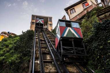 Ascensor para evitar las montañas.