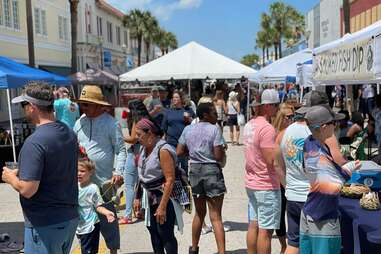 Downtown Fort Pierce outdoor market