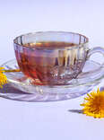 cup of dandelion tea