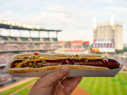 Footlong Hotdog at Truist Park