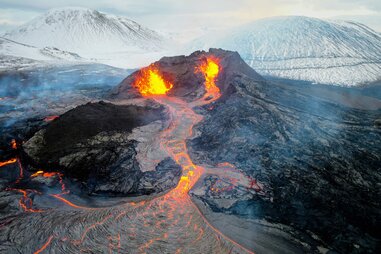 iceland volcano
