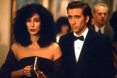 cher and nicolas cage in moonstruck