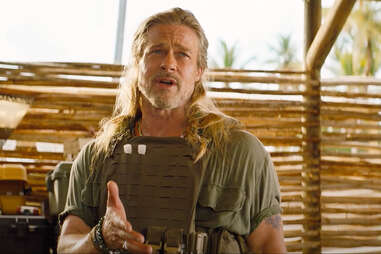 brad pitt in the lost city