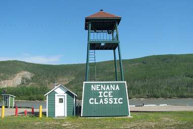 Nenana Ice Classic Tower