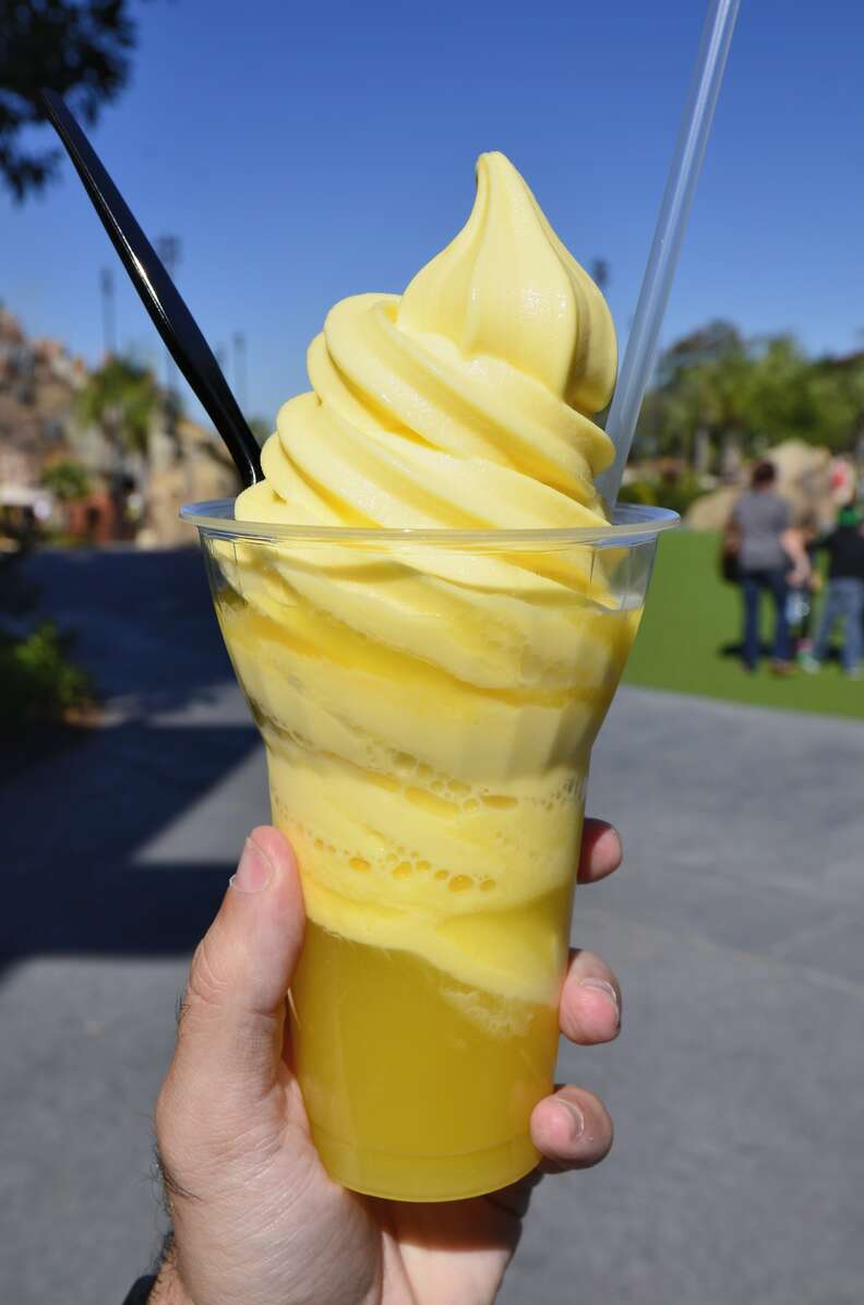 person holding dole whip