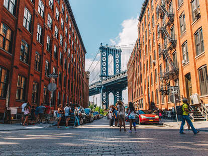 Manhattan Bridge Washington Street