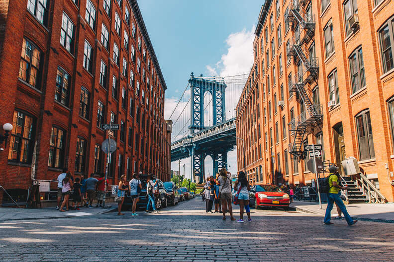 Manhattan Bridge Washington Street