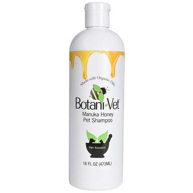 Best natural dog shampoo with honey: BotaniVet Certified Organic Manuka Honey Pet Shampoo