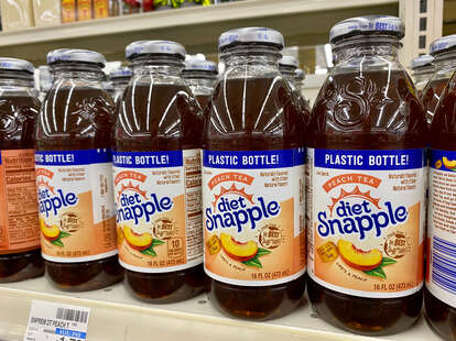 Diet Snapple Is Now Snapple Zero Sugar - Thrillist