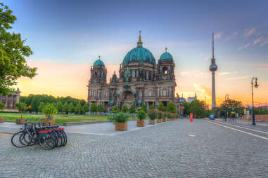 Berlin Cathedral at sunrise