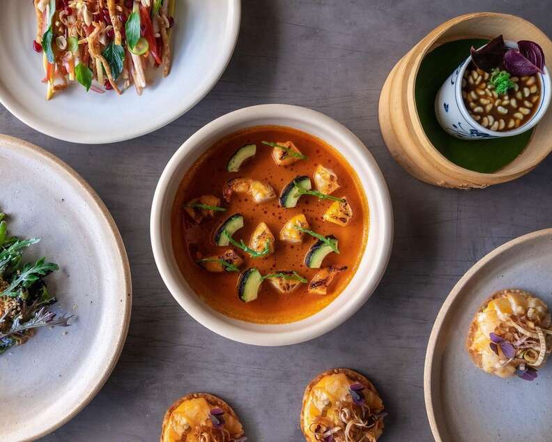 Escape the Touristy Traps with These Adventures in Tulum - Thrillist 10 Different dishes laid out on table