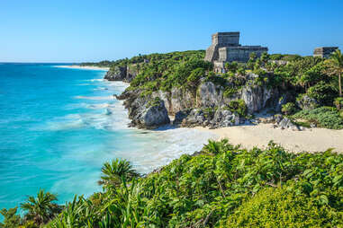 Escape the Touristy Traps with These Adventures in Tulum - Thrillist 7 Tulum Mayan Ruins on the beach