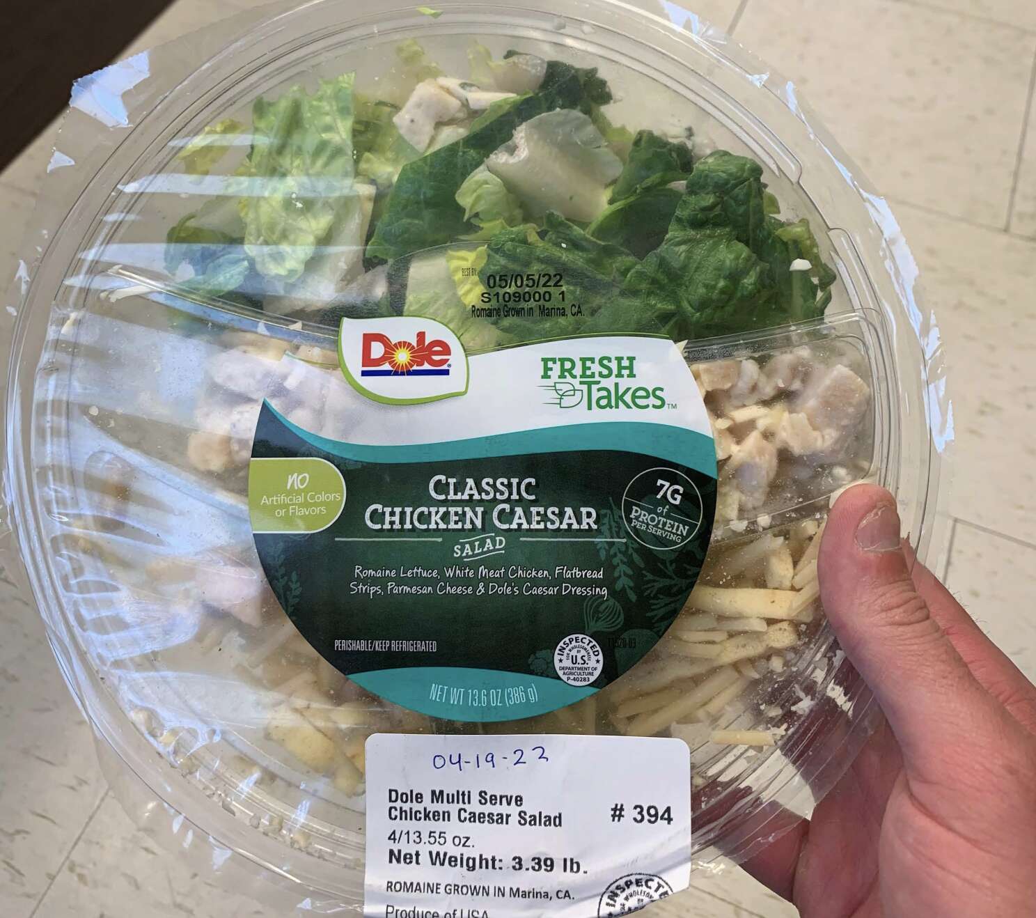 Dole Ready To Eat Salads Recalled From Safeway - Thrillist