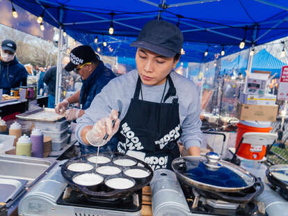 Moon Man at the Queens Night Market