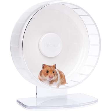 Best overall hamster wheel: Niteangel Super-Silent Hamster Exercise Wheel