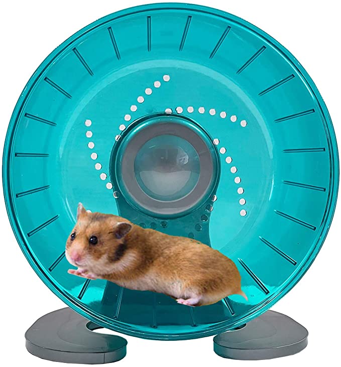 Flat best sale hamster wheel