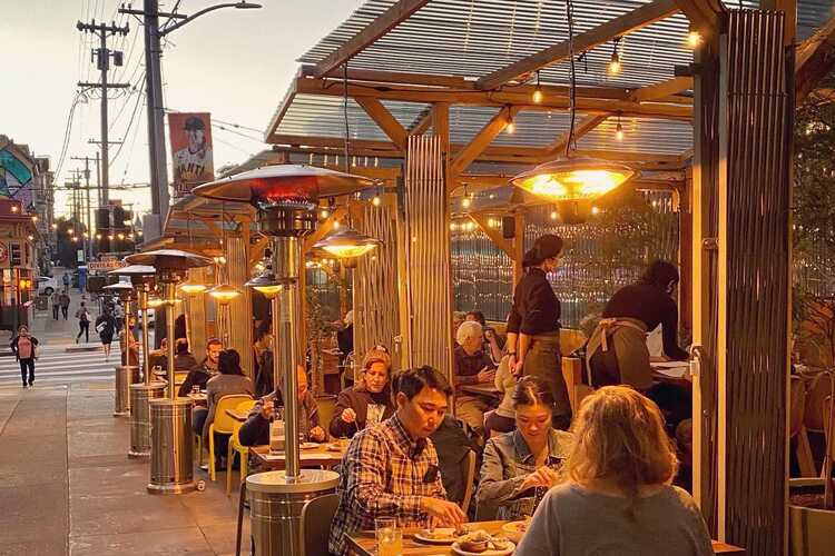 Best outdoor restaurants sf sale