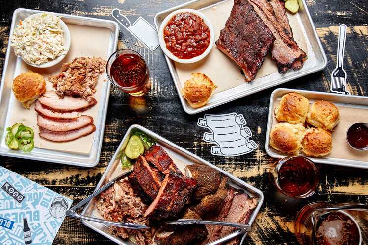 Blue smoke flatiron sales menu