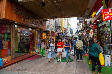 Khan Market, Delhi, India.