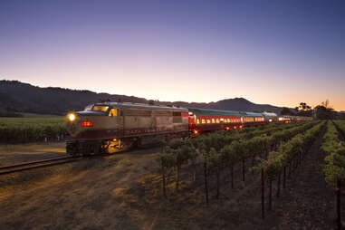 napa valley wine train mystery
