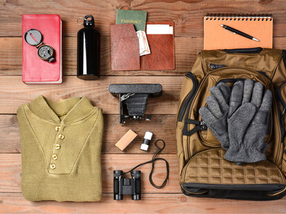 national park packing list