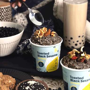 black sesame seed snacks