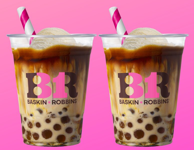 Baskin-Robbins Brings Layers of Sweet & Bubbly Flavor to the Menu This  Spring with New Tiger Milk Bubble Tea, Available Nationwide