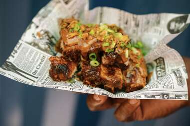 Lionfish taco