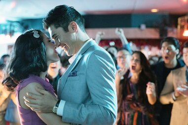henry golding and constance wu in crazy rich asians